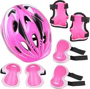 TOYANDONA 1Set Roller Skating Protective Gear for Ages Elbow Pads Knee Pads and Wrist Guards for Outdoor Sports Activities