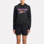 Ri Big Logo Fleece Hoodie Black/Purple/Electric Amber