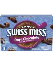 ⚫️ New Swiss Miss DARK Chocolate Flavored Hot Coca Non Fat Drink Mix