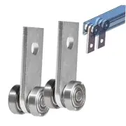 2 Wheel Trolley Assembly Rollers Two Bearing Trolley Assembly for 1 Pack of 2