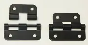 Take Apart Hinges Black Guitar Pedal Board, Case