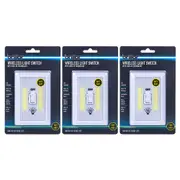3x Brillar Wireless 11.5 cm Light Switch w/Cob LED Technology Lighting