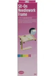 Frank A. Edmunds Sit-On Needlework Frame 9" x 18" 2941