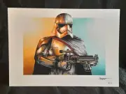 CAPTAIN PHASMA Lmt. Ed. 8 1/2 x 12 print #36/50 - signed by artist Thang Nguyen