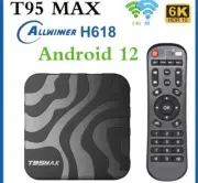 Android TV Box T95Max Andoid 12 H618 FHD/4K HDMI 2.4/5ghz Wi-Fi 4+32memory