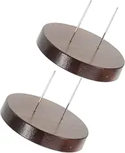 ABOOFAN 2pcs Doll Display Stand with Wooden Base and Support Stable Felt Doll for Exhibitions Stores and Home Decoration and Figurines