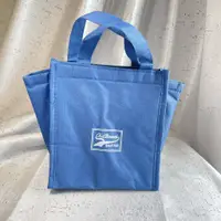 在飛比找蝦皮購物優惠-藍色 手提小型 保冷袋 便當袋 二手 包包 2403