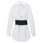 [Alexander Wang] Deconstructed Mini Shirtdress