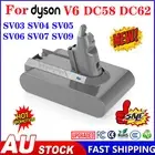 NEW 9500mAh Battery For Dyson V6 Absolute DC58 DC62 V6 Animal SV03 SV09 Battery
