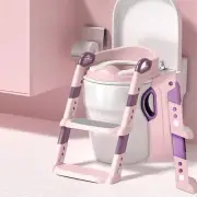 Potty Training Seat with Step Stool Ladder,Potty Training Toilet for Kids Boys