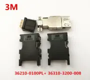 1set 3M 36210-0100PL+ 36310-3200-008 10-pin Mitsubishi Servo Encoder Connector