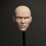 1/18 Scale The Lex Luthor Nicholas Hoult Head Sculpt Unpainted Fit 3.75" Figure