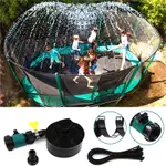 亞馬遜爆款TRAMPOLINE SPRINKLER蹦床灑水器 園林花園降溫工具(將軟管連接到花園水龍頭)蹦床灑水玩具