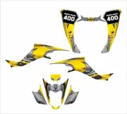 Suzuki LTZ400 KFX 400 graphics 2003-2008 custom decal kit #3737-YELLOW