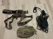 Petzl Exo Personal Escape System And Yates 304C Tactical Harness Multicam 34-40”