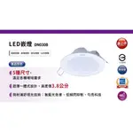 PHILIPS 飛利浦 LED 23W 20CM 崁燈 DN030B (3000K 4000K 6500K) 全電壓