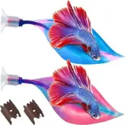 Aquarium Silicone Betta Bed Leaf Hammock for Betta Fish, Betta Fish Bed Resting