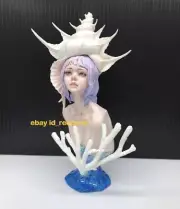 Conch Girl High 16cm Resin Figure Model Kit Unpained Unassembled Garage Kit