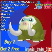 Pokémon Sword and Shield ✨ Shiny Mamoswine ✨ W/ Best 6IV Customizable
