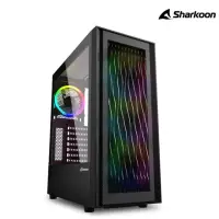 在飛比找momo購物網優惠-【Sharkoon 旋剛】逐浪者 ATX電腦機殼(RGB W