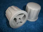 DYNA GLO RMC95C, 95C2, 95C4, 95C6, 95C7 WICK ADJUSTER KNOB GRAY WS-CV14,08-1723
