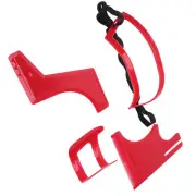 Beard Shaping Tool Kit Beard Styling Cutting Hairline Grooming Red Plastic GDB