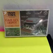 Bachmann Train Town HO Scale G&R LCL Depot Building Kit #47-1502