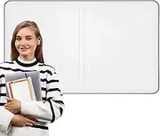 Portable Dry Erase Board, Hand Held Erasable Whiteboard, Lighweight Double-Sided Notepad, Study Supplies for Studio Classroom Home Dorm Travel Business Trips