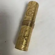 Vintage AVON COLOR LAST LIPSTICK Ornate Golden Tube New Classic NOS