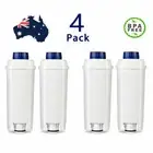 4Pack For Delonghi Magnifica S Automatic Coffee Machine ECAM22110SB Water Filter
