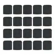 20PCS Black Premium Rubber Feet An ti-scratch Protective Cover Rubber Tips for