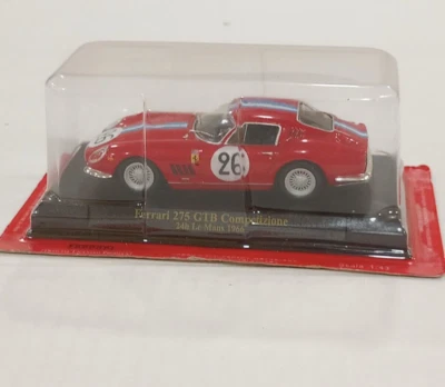 Hachette 1/43 Ferrari 275 GTB Competizione- 24h Le Mans 1966 Diecast Model Car