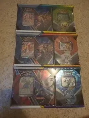 Galarian Legends + Galarian Starter Tin Bundles. Set Of 3!