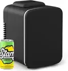 Mini Fridge: Portable Cooler & Warmer (4L/6 Can)
