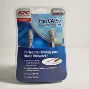APC 50ft Flat Cat5e RJ45 Enhanced Networking 350MHz Booted Ethernet Patch Cable