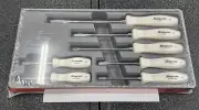 Snap-on Tools USA NEW 7pc PEARL WHITE Combination Screwdriver Set SDDX70A