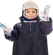 [Generic] Kids Snow Pants,Winter Snow Bibs - Windproof Ski Snowsuit, Water-Resistant Cozy Outdoor Activewear Overalls for Boys Girls