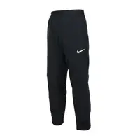 在飛比找momo購物網優惠-【NIKE 耐吉】男運動長褲-慢跑 刷毛 保暖 平織 黑白(