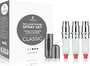 Travalo Classic Set Titanium Perfume Atomiser