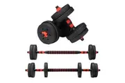 ProPulse 15KG Adjustable Dumbbell Barbell Set Home Gym Weights Exercise