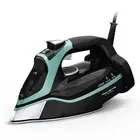 Rowenta Steam Force Stainless Steel Soleplate Iron for Clothes 400 Teal