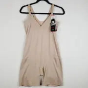 Miraclesuit Shapewear Open-Bust 3X Firm Control Torsette 2931 Beige NWT