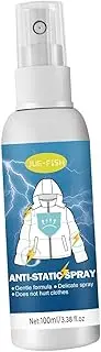 WeiLaiKeQi Anti Static Spray 100ml Eliminates Odors Residue Free Fabric Static Spray Wrinkle Release for Blouses Curtains Carpets Clothes