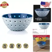 Elegant 7.9" Le Murrine Bowl - Chip Resistant, Reusable, Perfect for Snacking