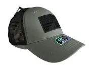 Highland Tactical Olive Snapback USA Flag Mesh Hat - OSFM