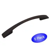 *5 Pack* Cosmas Cabinet Hardware Oil Rubbed Bronze Arch Pulls #3200-87ORB