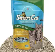 All Natural Clumping Cat Litter - Chemical and Dust Free - Alternative to Clay