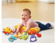 VTech Peek and Play Tummy Time Discovery Pillow