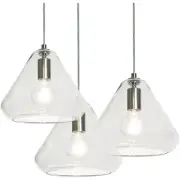 AFX Inc. AGP10MBSNCLRND3 Armitage Pendant Satin Nickel