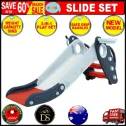 Kid Slide Set Outdoor Playground Basketball Hoop Ring Toddler Play Toy Activity